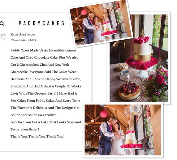 Weddings By Paddy Cakes